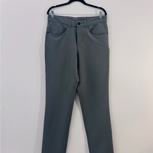 lululemon athletica Chinos - Charcoal and Scarlet